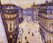 Gustave Caillebotte Rue Halevy France oil painting artist